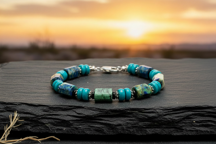 Ocean Depths - Earthy Slate Sunset