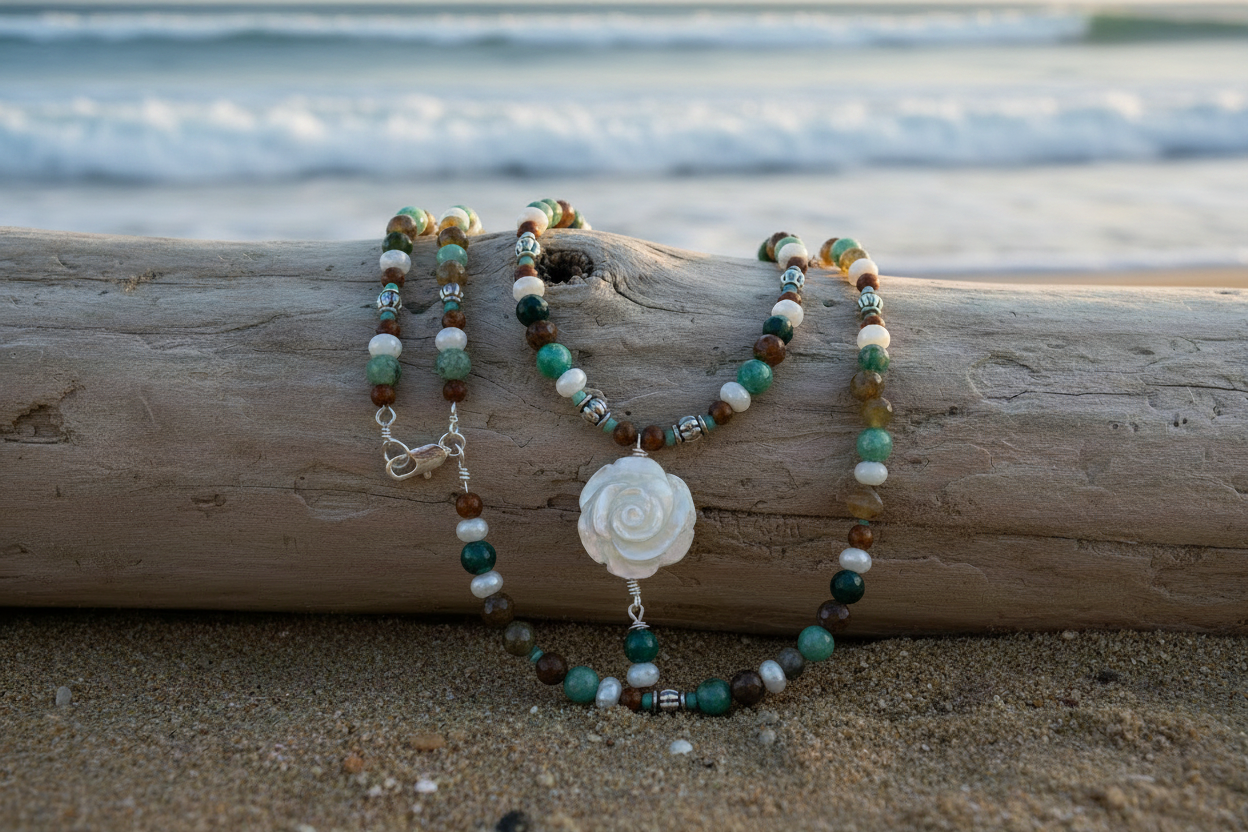 Rose Garden - Beads Forward